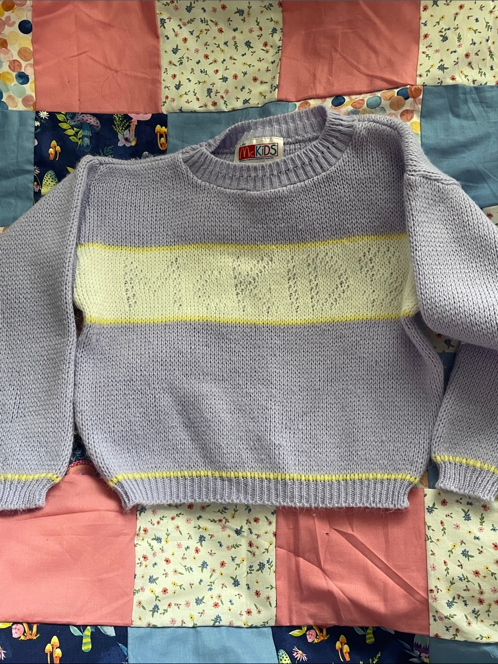 Vintage McKids 1990s Pull-Over Sweater